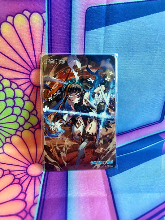 Card Aime Card pass Amusement IC - Chunithm Luminous Plus - Sega