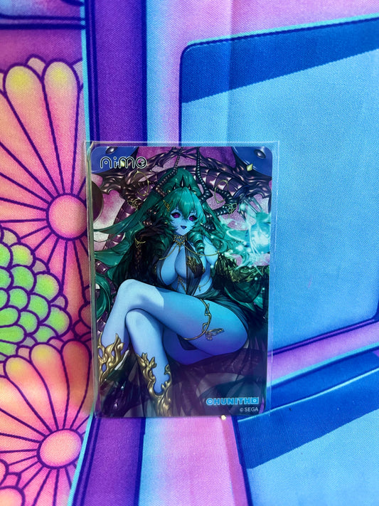 Card Aime Card pass Amusement IC - Chunithm Luminous Plus - Sega (2)