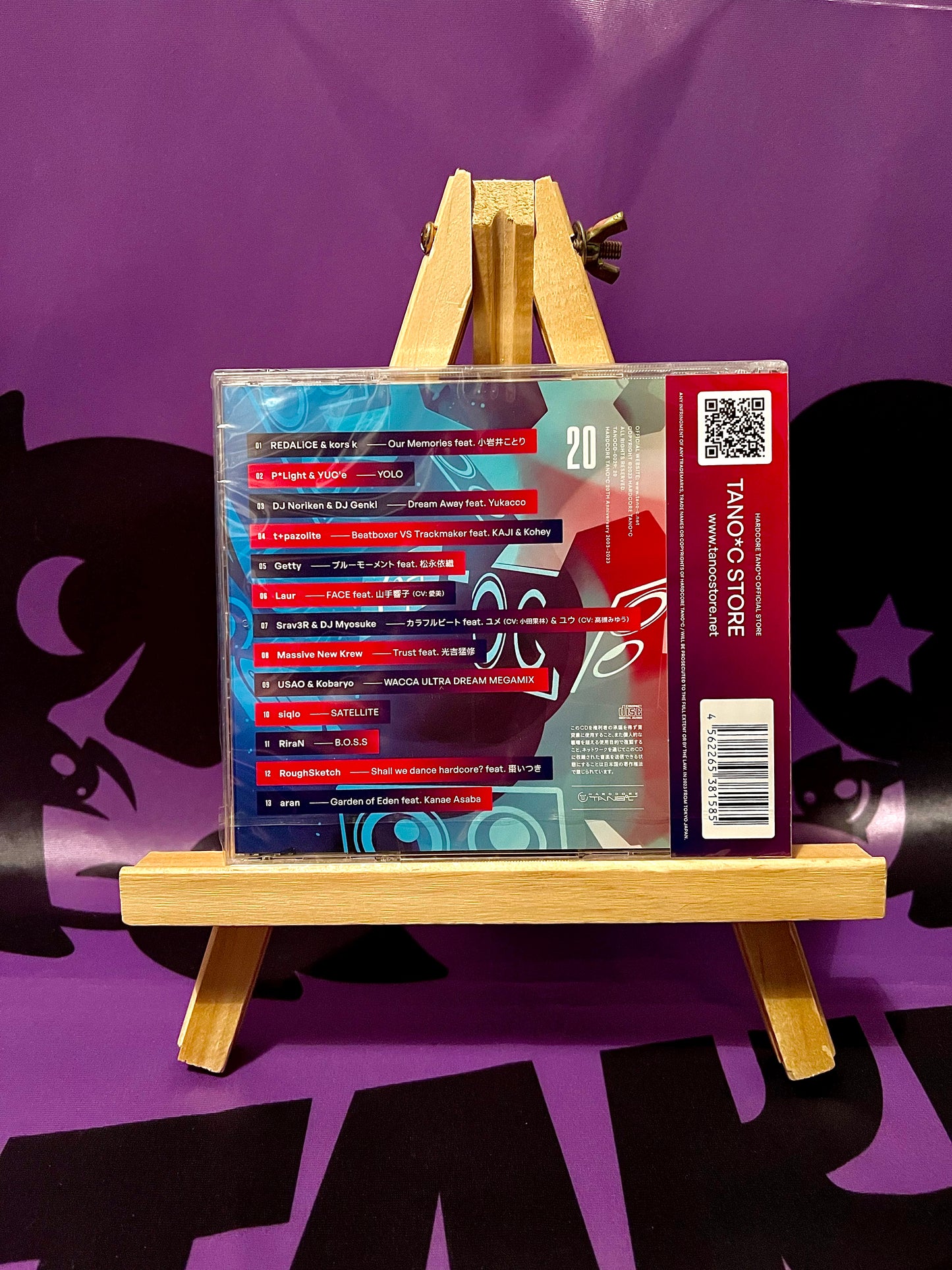 Album CD Music - Hardcore Tano*C - 20 - 20Th Anniversary 2003 2023 - New