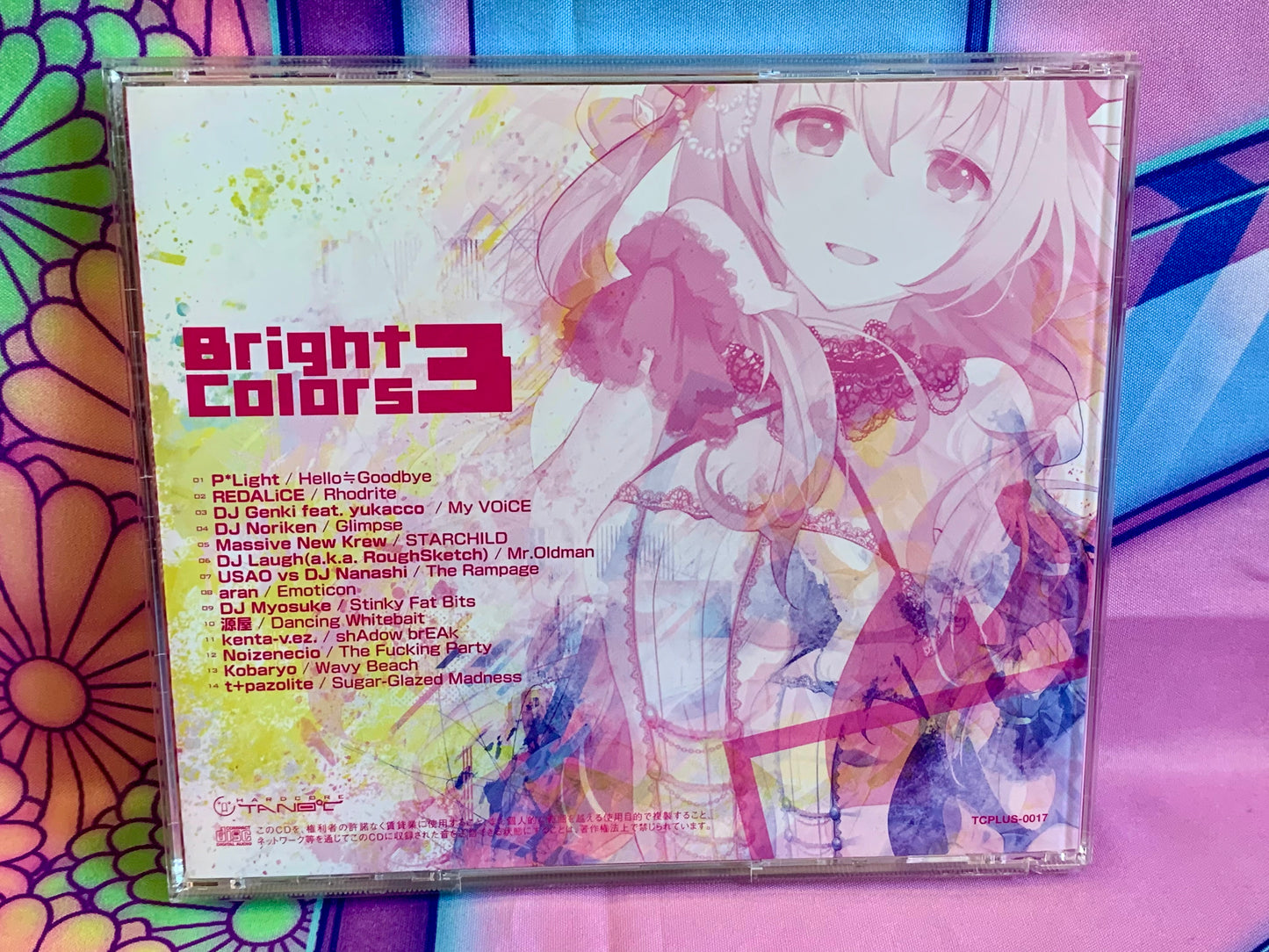 Album CD Music - Hardcore Tano*c - Bright Colors 3 - Occasion BE