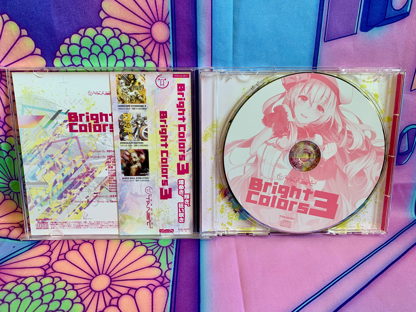 Album CD Music - Hardcore Tano*c - Bright Colors 3 - Occasion BE