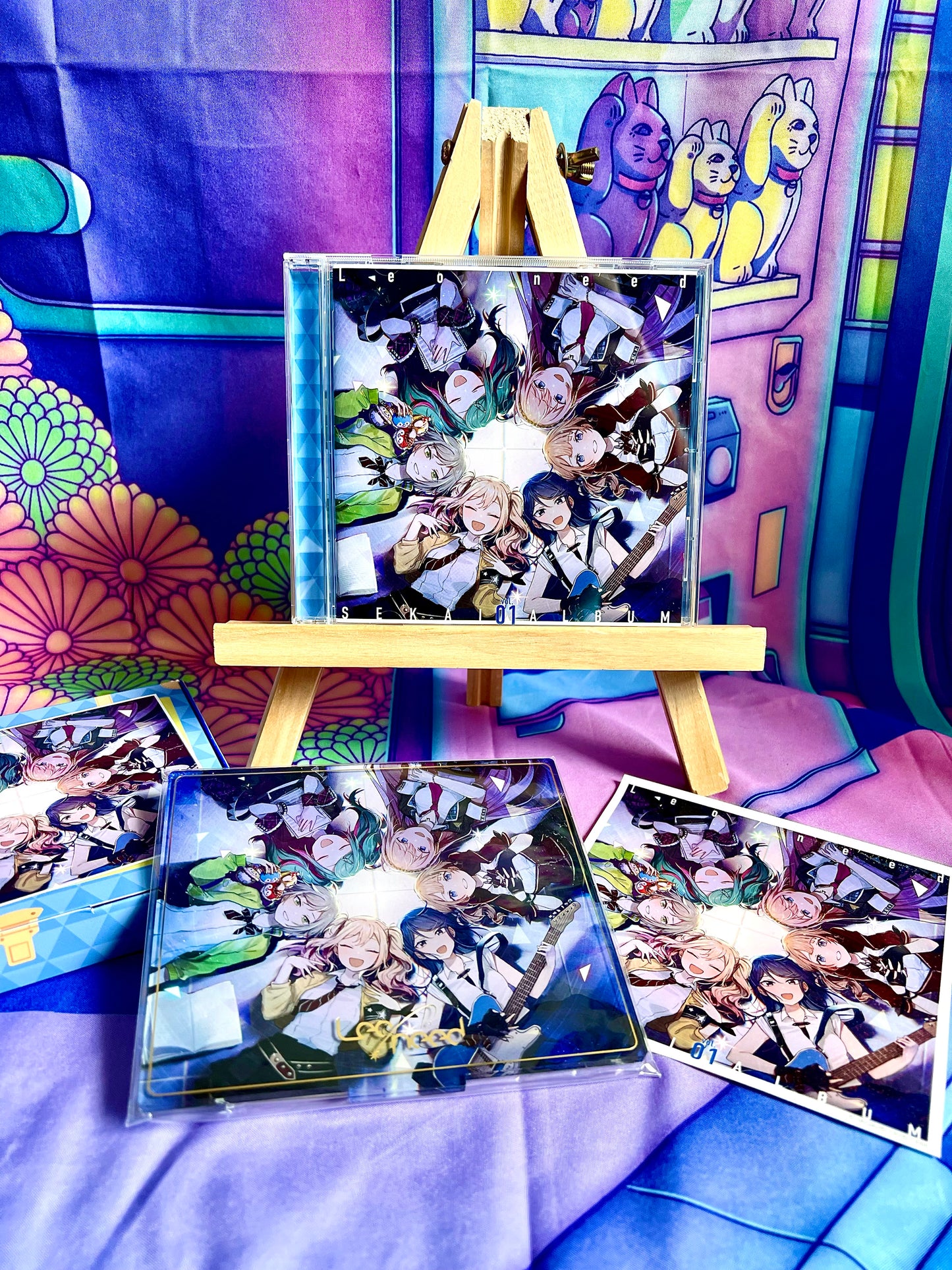 Album CD - Project Sekai Colorful Stage ft. Hatsune Miku - Leo Need - Sekai Album vol.1 - Edition limitée