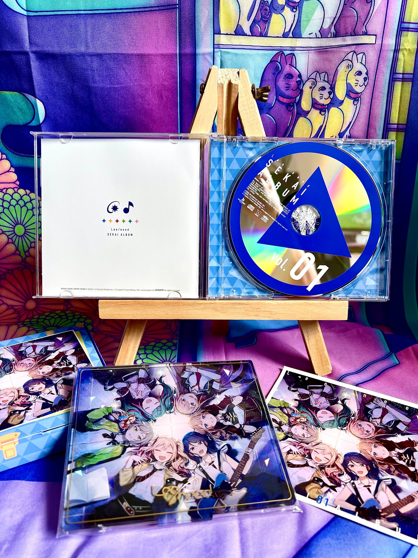 Album CD - Project Sekai Colorful Stage ft. Hatsune Miku - Leo Need - Sekai Album vol.1 - Edition limitée