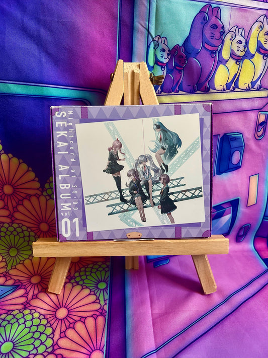 CD Album - Project Sekai Colorful Stage ft. Hatsune Miku - Nightcord at 25 - Sekai Album vol.1 - Limited edition (Not complete!)