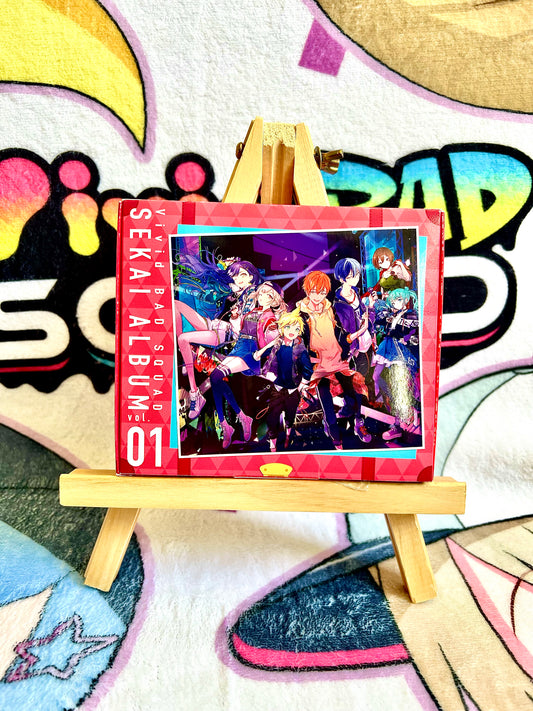 CD Album - Project Sekai Colorful Stage ft. Hatsune Miku - Vivid Bad Squad - Sekai Album vol.1 - Limited edition