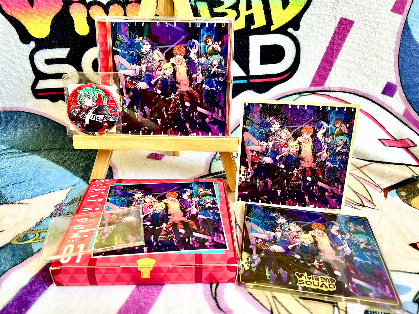 Album CD - Project Sekai Colorful Stage ft. Hatsune Miku - Vivid Bad Squad - Sekai Album vol.1 - Edition limitée