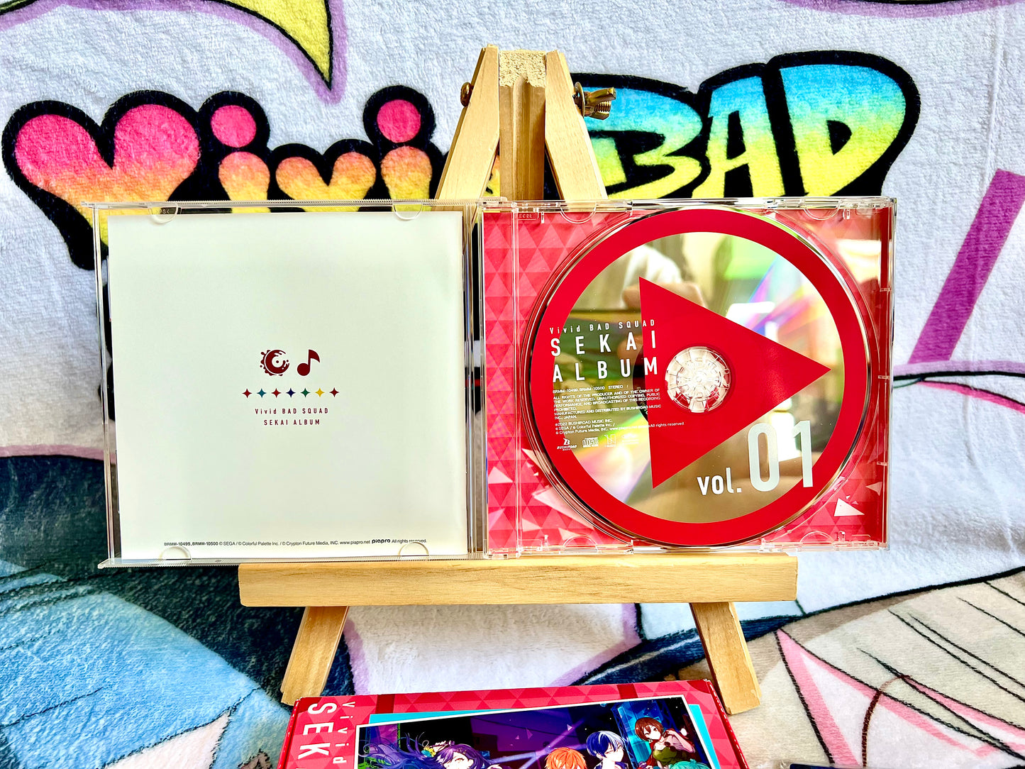 Album CD - Project Sekai Colorful Stage ft. Hatsune Miku - Vivid Bad Squad - Sekai Album vol.1 - Edition limitée