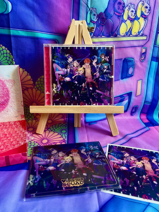 CD Album - Project Sekai Colorful Stage ft. Hatsune Miku - Vivid Bad Squad - Sekai Album vol.1 - Limited edition