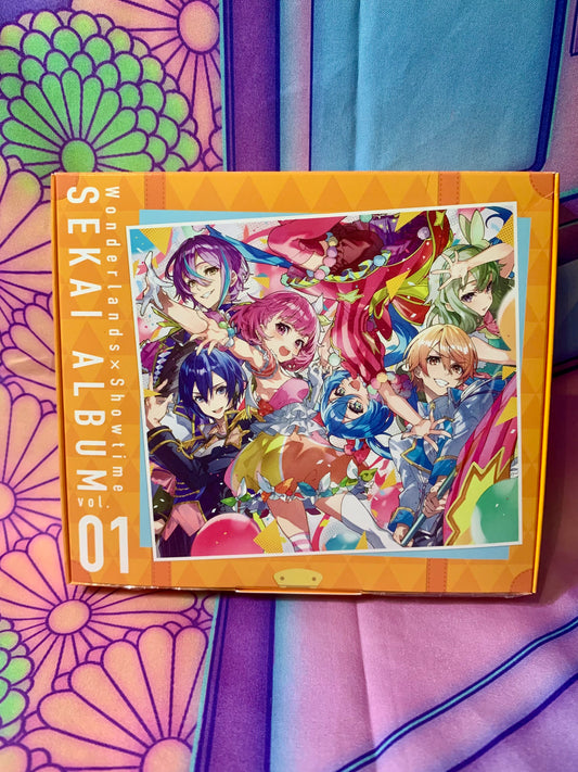 Album CD Project Sekai ft. Hatsune miku - Wonderlands×Showtime SEKAI ALBUM vol.1 - Limited edition - Used
