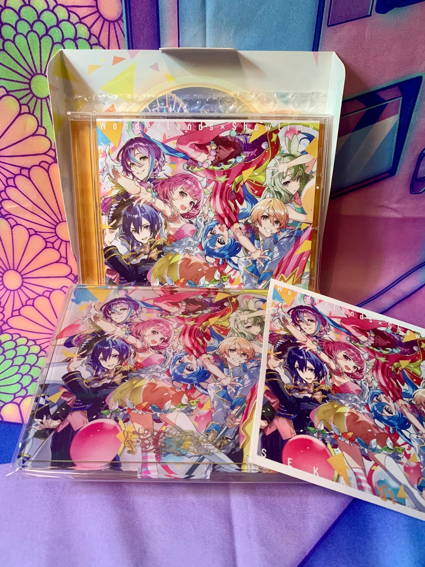 Album CD Project Sekai ft. Hatsune miku - Wonderlands×Showtime SEKAI ALBUM vol.1 - Limited edition - Used