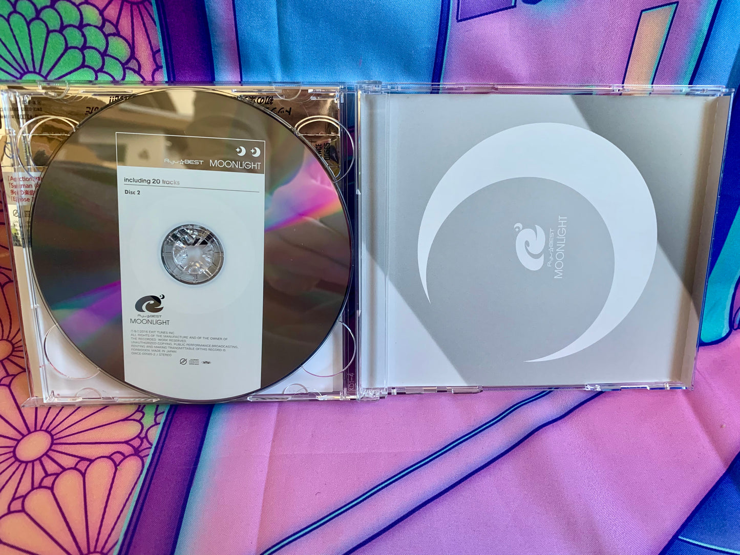 CD album - Ryu BEST -MOONLiGHT- 2001-2016 (BEMANI songs) - Used