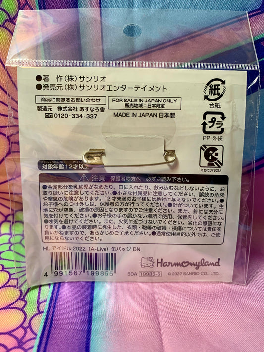 Round Badge - Dear Daniel - Sanrio Harmonyland - 2022 - New