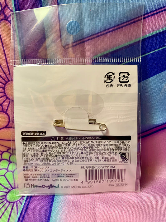 Round Badge - My Melody - Sanrio Harmonyland - 2022 - New