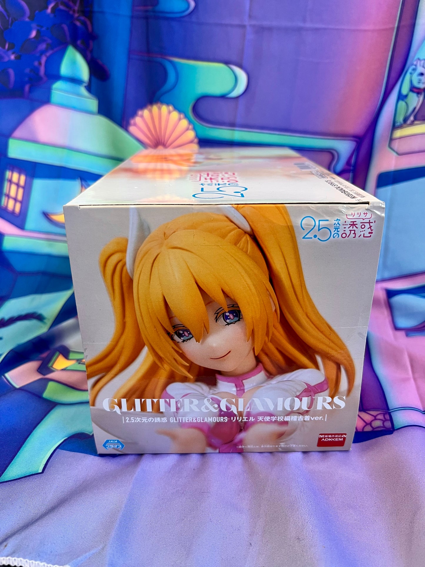 Figurine - 2.5 Dimensional Seduction - Amano Ririsa - Glitter & Glamours - Bandai - 22cm
