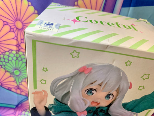 Eromanga Sensei - Izumi Sagiri - Coreful Figure - Parka Ver. - Taito - Used (Damaged box)