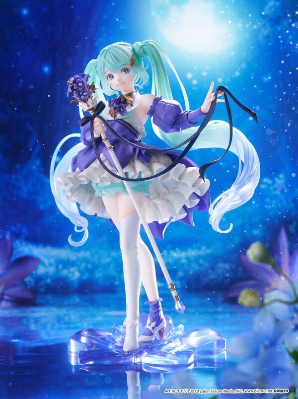 Figurine - Hatsune Miku - Artist MasterPiece - Birthday 2024 Flower ver. - Taito - 21cm - New