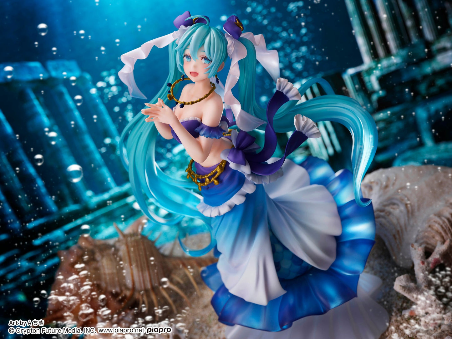 Figurine Hatsune Miku - Artist MasterPiece - Mermaid ver. - Taito - Neuve - 23cm