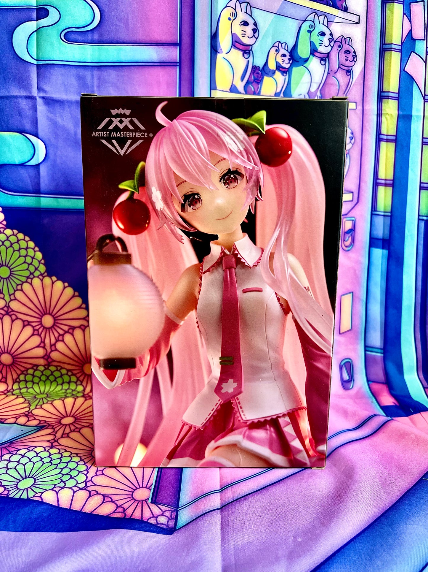 Figurine - Hatsune Miku - Artist MasterPiece+ - Sakura Lantern Ver - Taito - 18cm - Neuve