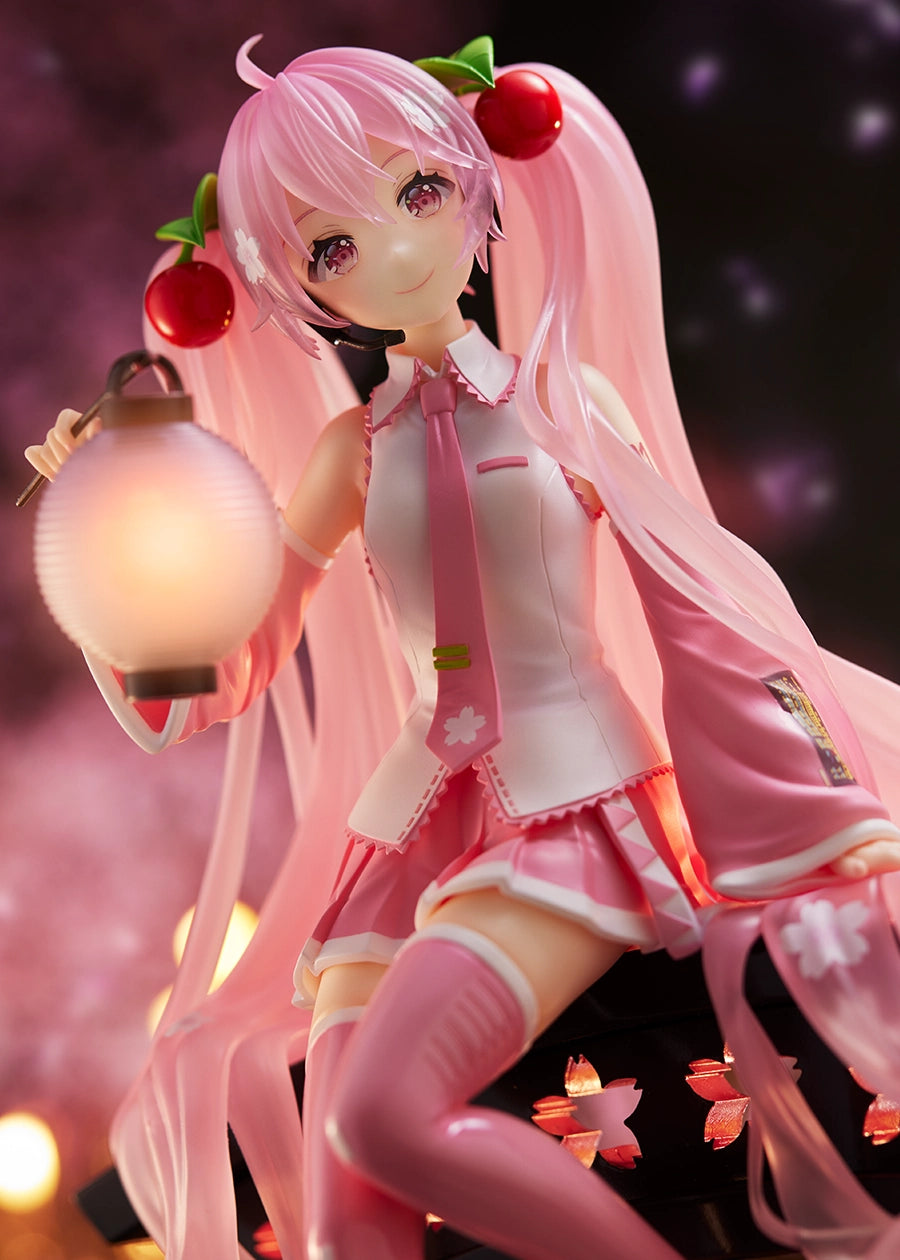 Figurine - Hatsune Miku - Artist MasterPiece+ - Sakura Lantern Ver - Taito - 18cm - Neuve