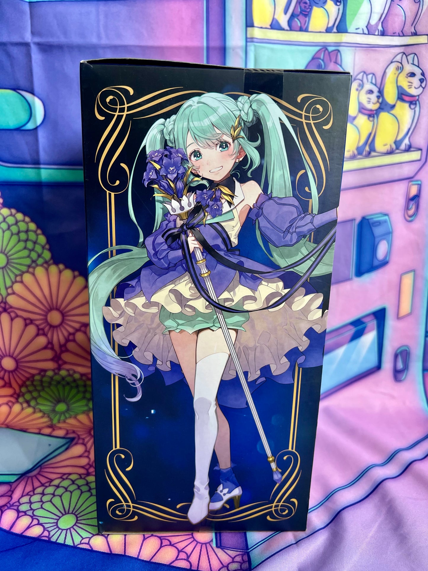 Figurine Hatsune Miku - Artist MasterPiece+ - Birthday 2024 Flower ver. - Taito - 21cm - Neuve (Boite Légérement abimée)