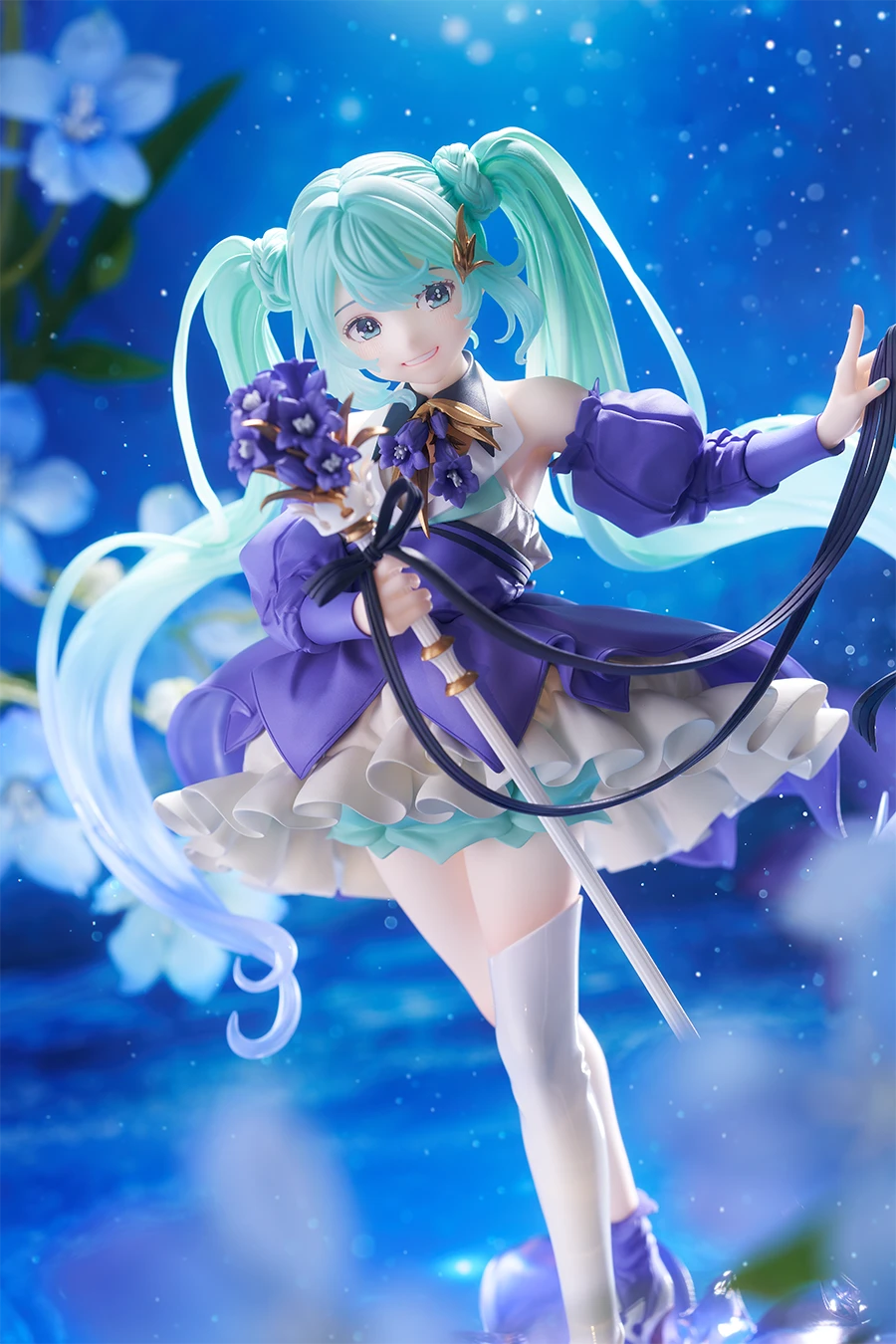 Figurine - Hatsune Miku - Artist MasterPiece+ - Birthday2024 Flower ver. - Taito - 21cm - Neuve