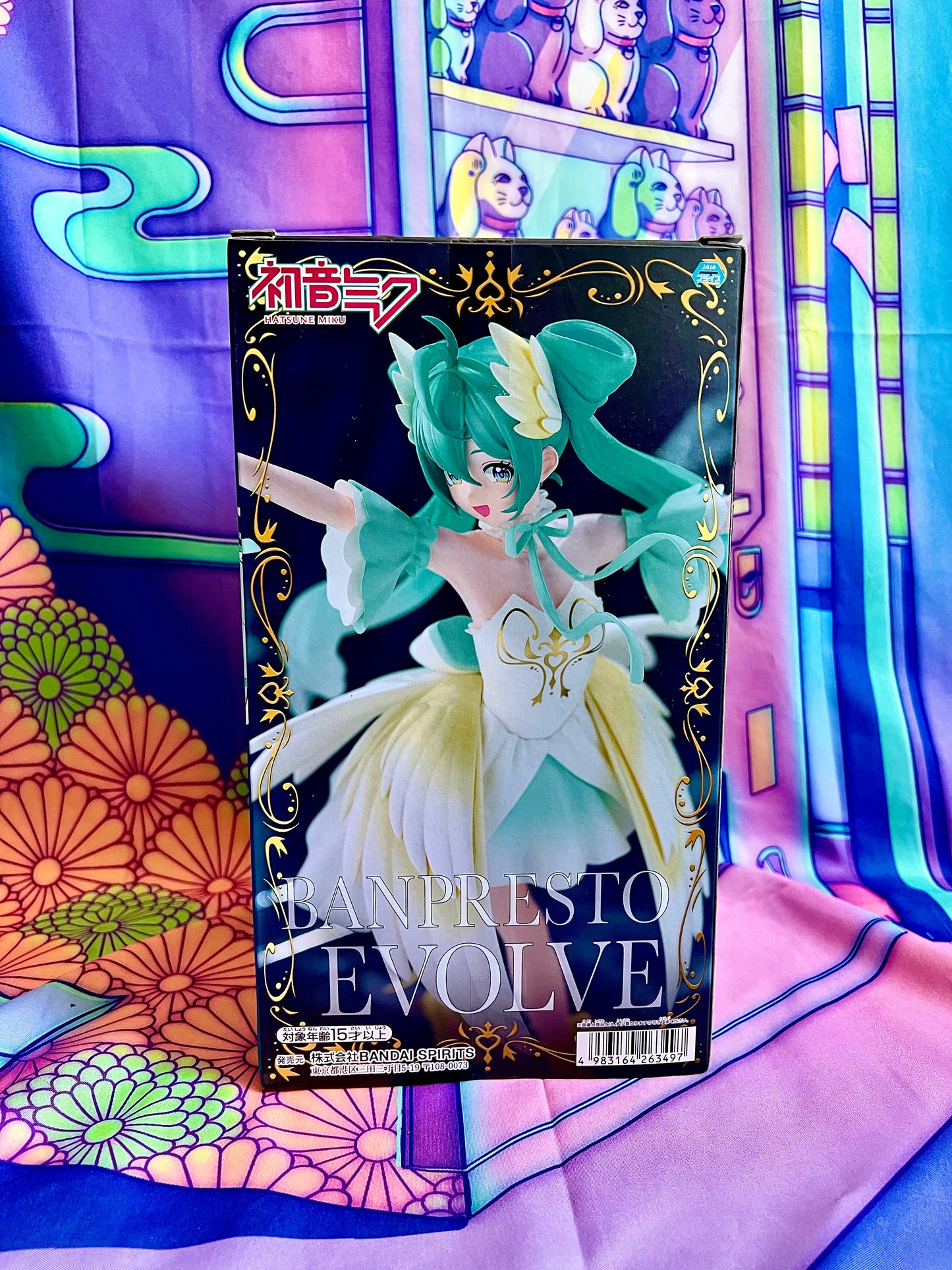 Figurine - Hatsune Miku - Evolve - Classical Tuning Swan Lake - Bandai - 21cm
