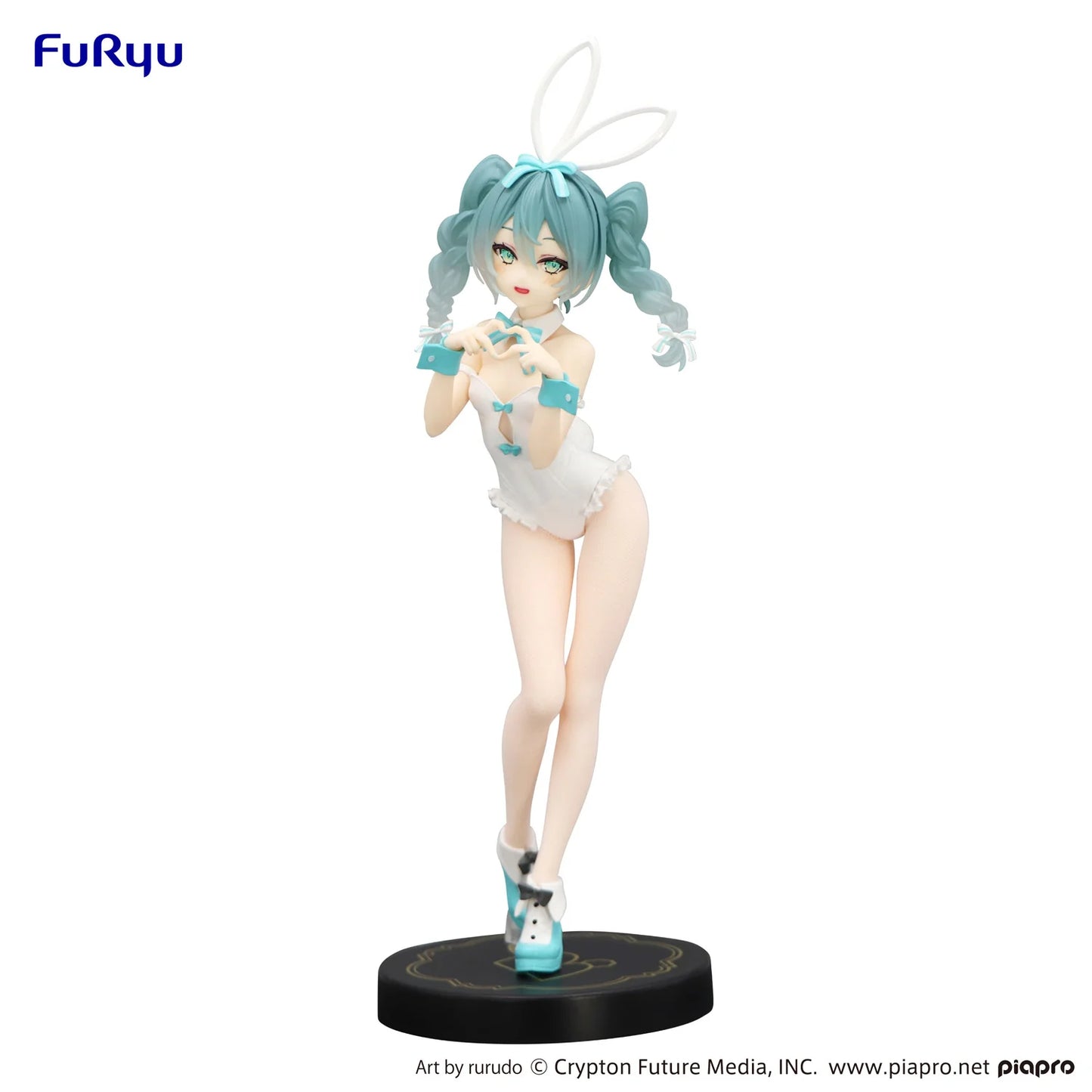 Figure - Hatsune Miku - BiCute Bunnies - Rurudo White ver. - FuRyu - 27cm