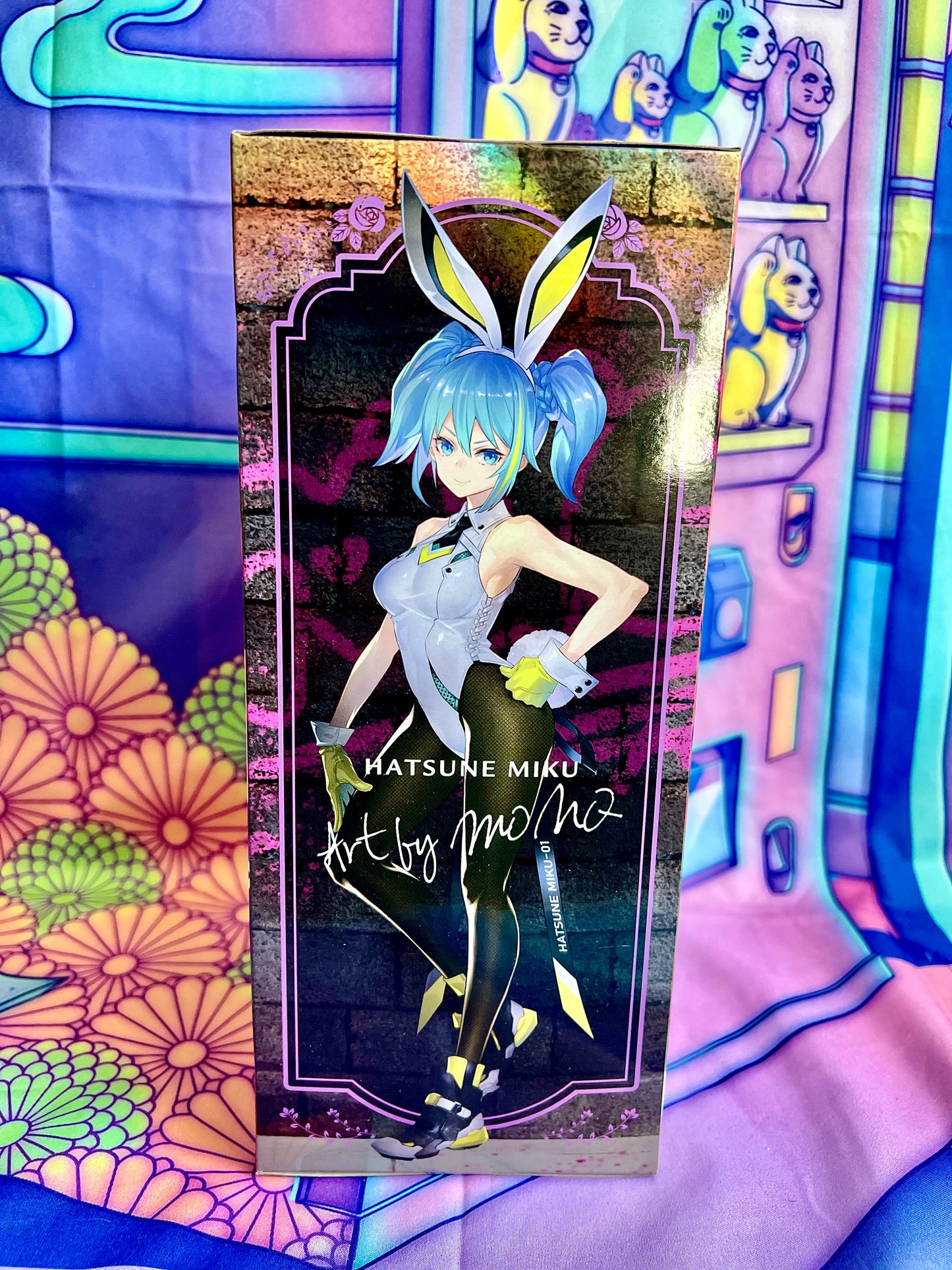 Figurine - Hatsune Miku - BiCute Bunnies - Street Violet ver - FuRyu - 30cm - Neuve