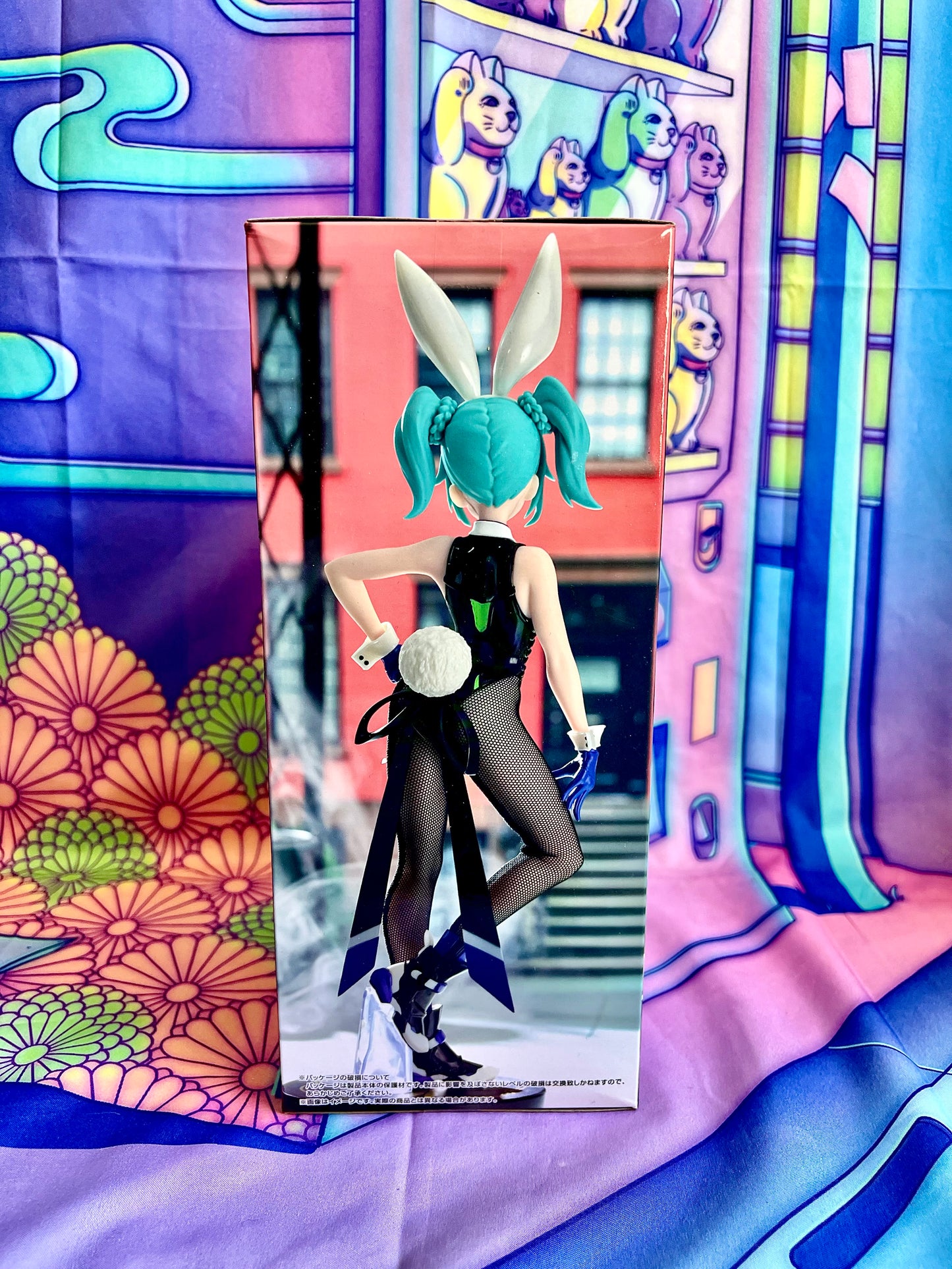 Figurine - Hatsune Miku - BiCute Bunnies - Street Violet ver - FuRyu - 30cm - Neuve