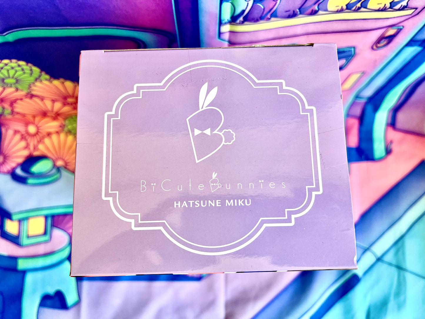 Figurine - Hatsune Miku - BiCute Bunnies - Street Violet ver - FuRyu - 30cm - Neuve