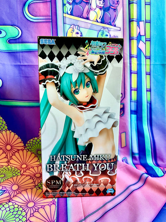 Figurine - Hatsune Miku - DIVA MEGA 39's - Breath You - Sega - 24cm