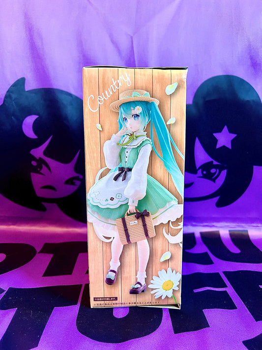 Figurine - Hatsune Miku - Fashion Series - Country - 18cm