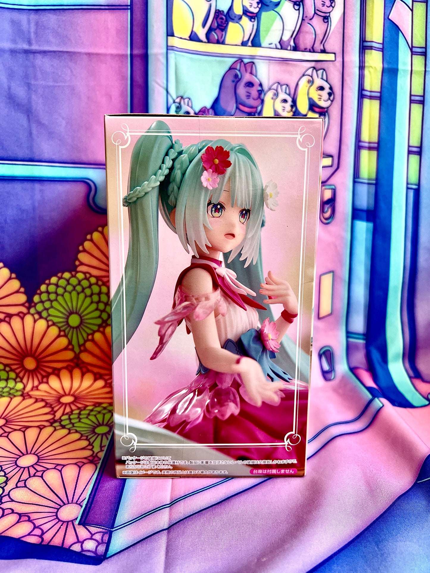 Figurine - Hatsune Miku - Flower Fairy - Noodle Stopper - Cosmos - FuRyu - 14cm - Neuve