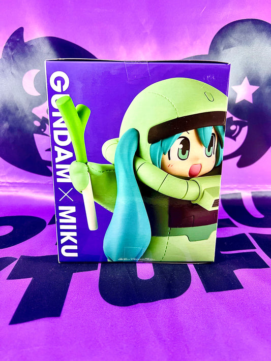 Figurine - Hatsune Miku - Gundam x Miku Anniversary Special Project - Zakugurumi - 15cm