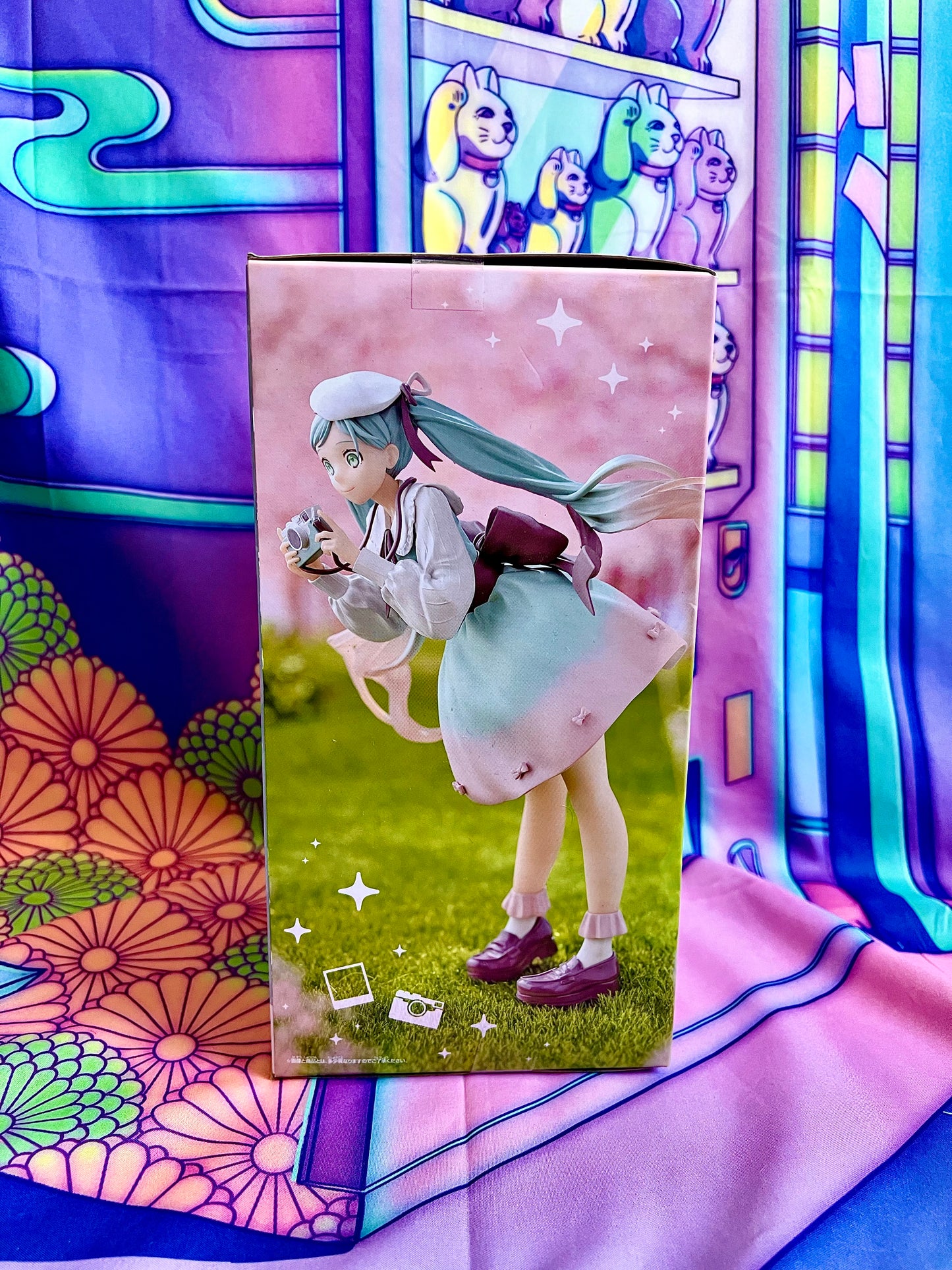 Figurine - Hatsune Miku - Holiday Memories - Camera - Bandai - 20cm