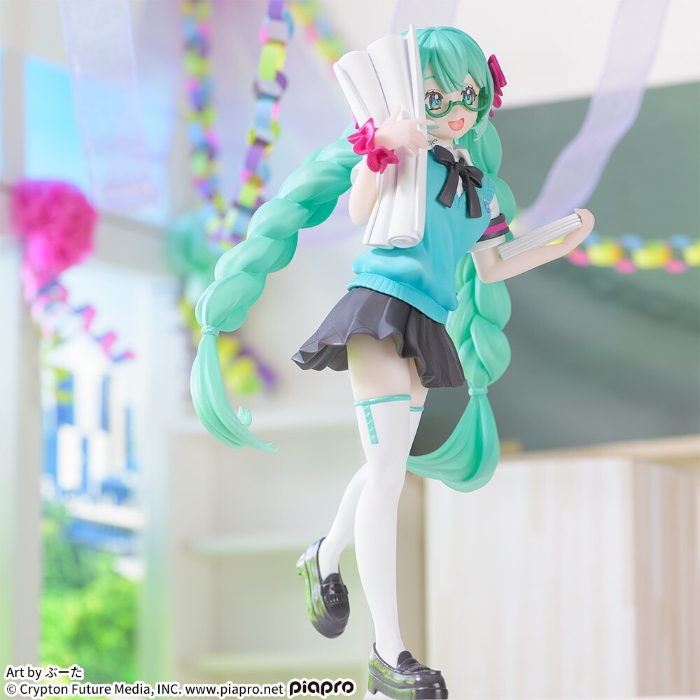 Figurine Hatsune Miku - Luminasta - 16th Anniversary Booota Ver. - SEGA - 18cm - Neuve