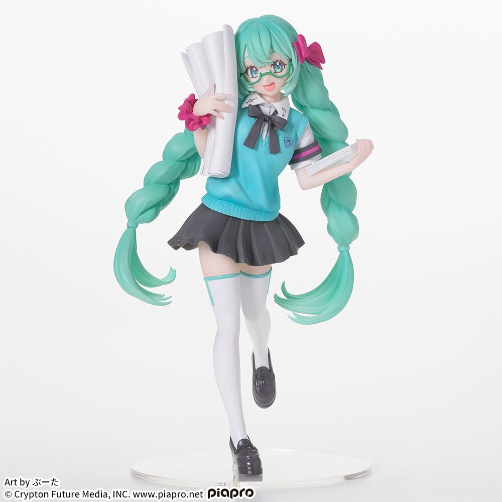 Figurine - Hatsune Miku - Luminasta - 16th Anniversary Booota Ver. - Sega - 18cm - Neuve