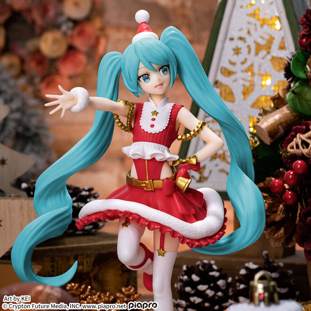 Figurine - Hatsune Miku - Luminasta - Christmas 2023 - SEGA - 20cm - Neuve