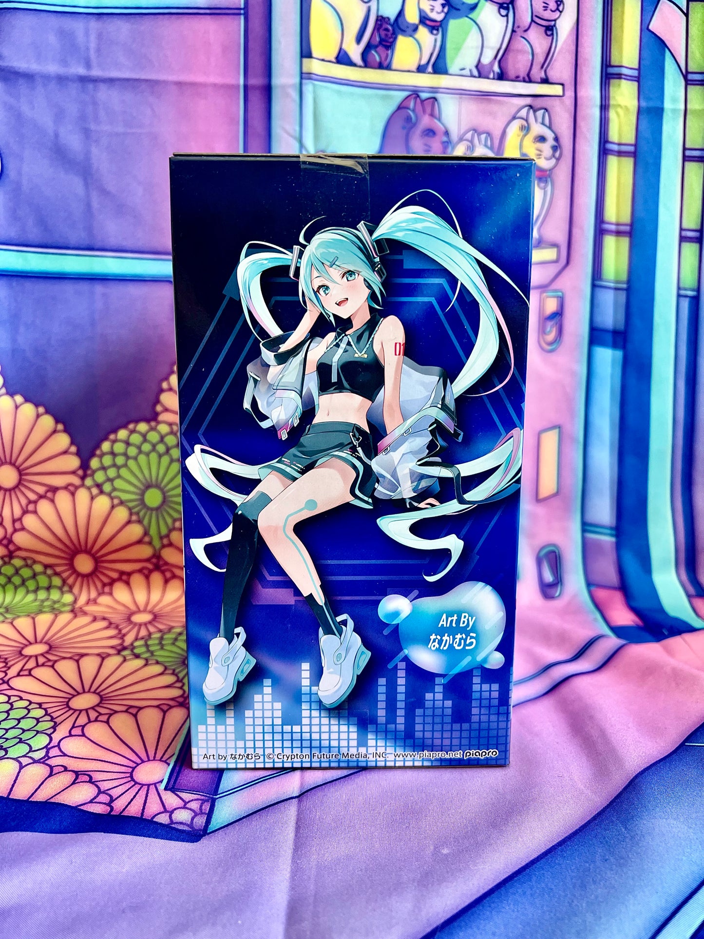 Figurine - Hatsune Miku - Noodle Stopper - Neon Cyber - FuRyu - 16cm - Neuve