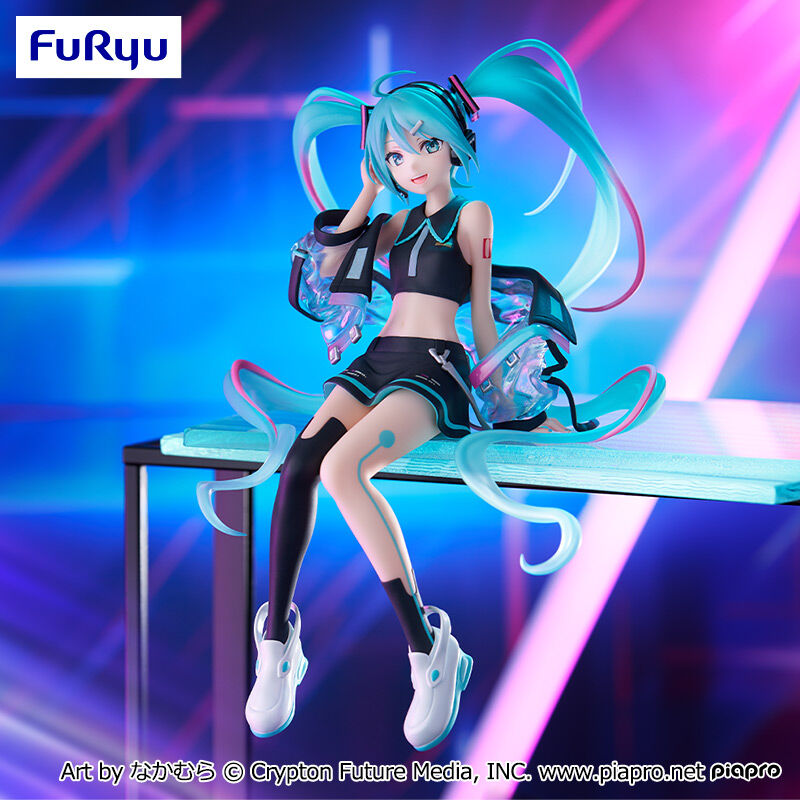 Figurine - Hatsune Miku - Noodle Stopper - Neon Cyber - FuRyu - 16cm - Neuve