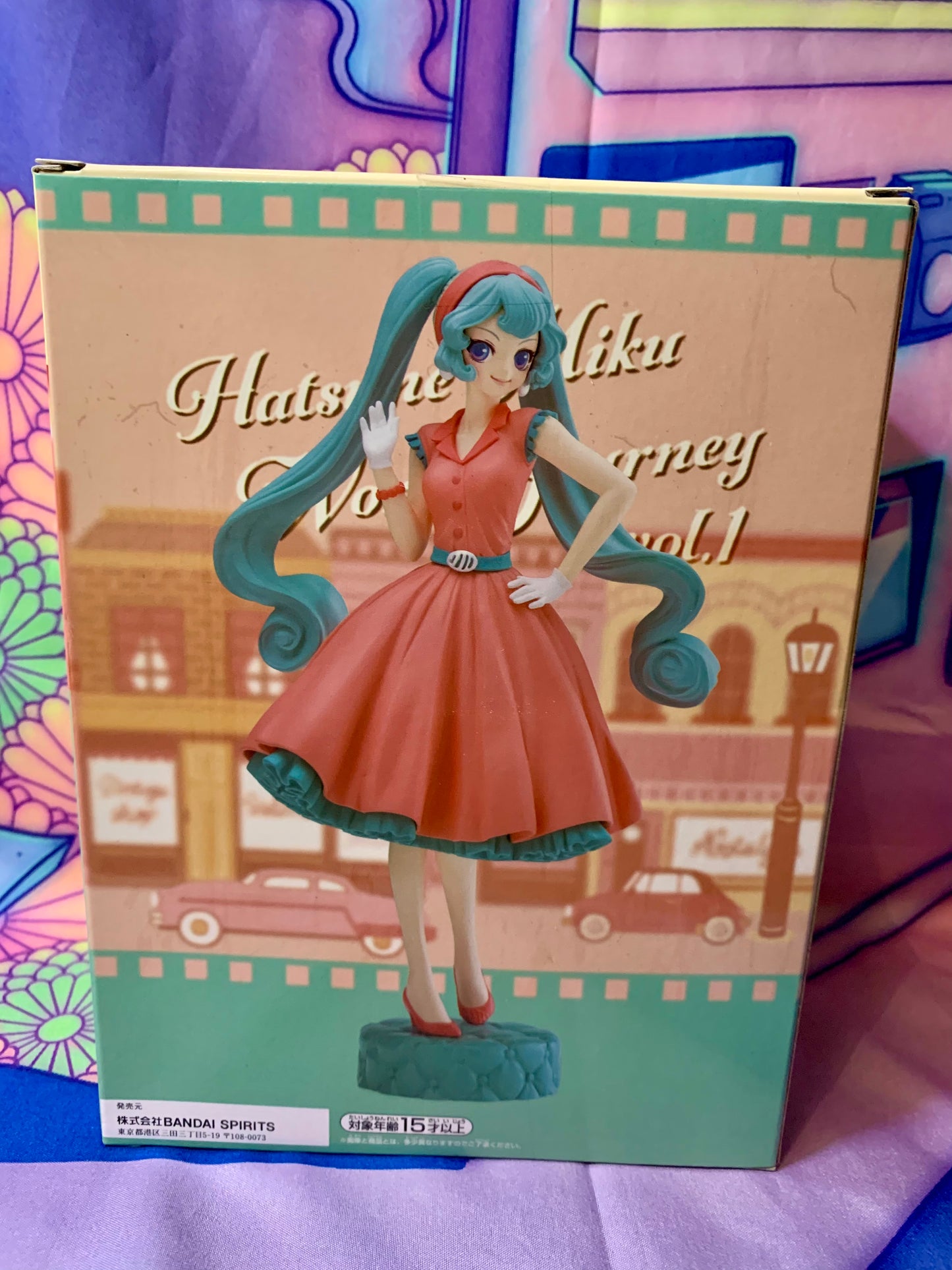 Figurine Hatsune Miku - Miku World Journey (vol.1) - Bandai Spirits - Neuve