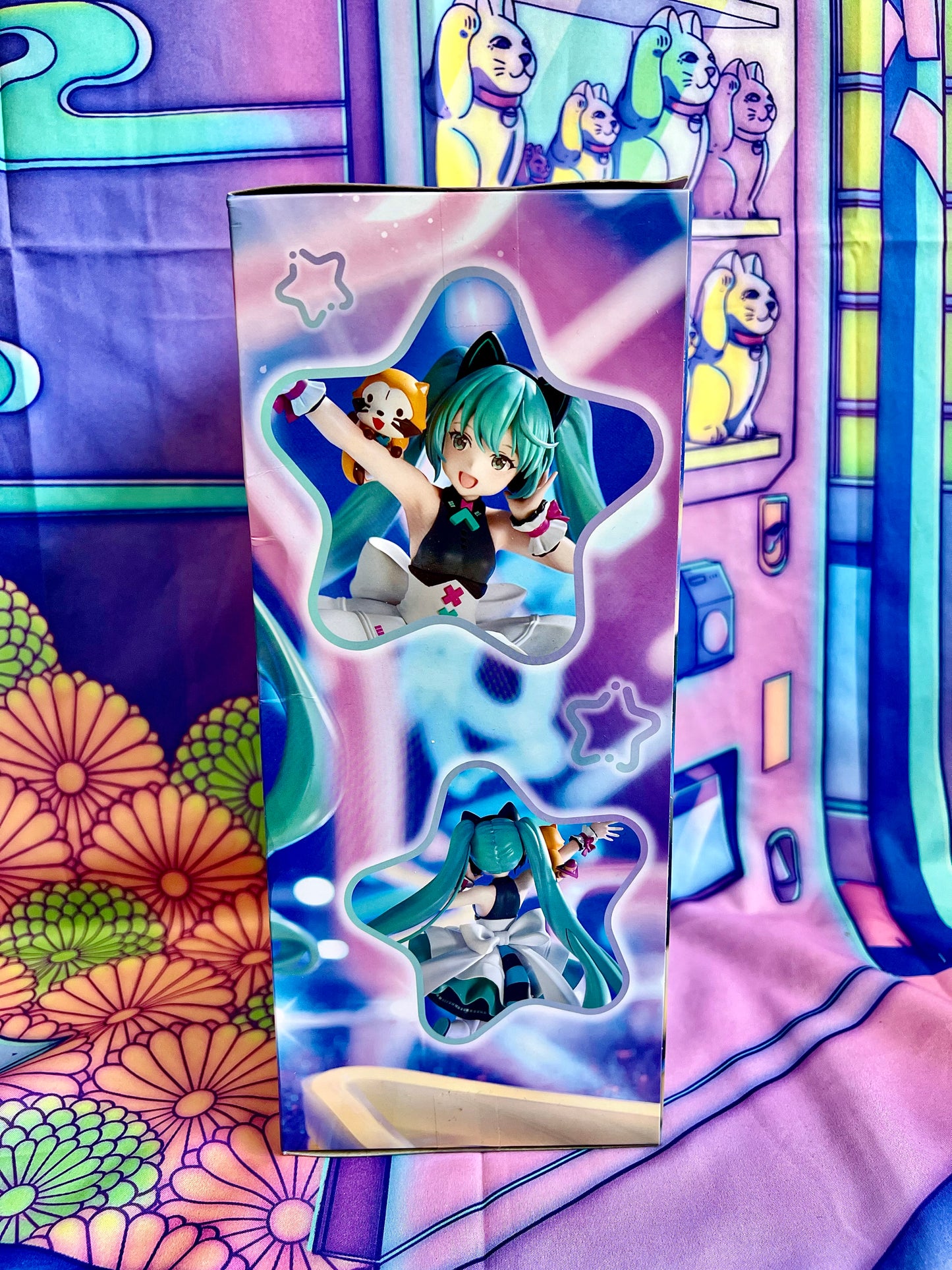 Figurine - Hatsune Miku - Rascal - Exceed Creative - Cyber Future ver - FuRyu - 17cm - Neuve