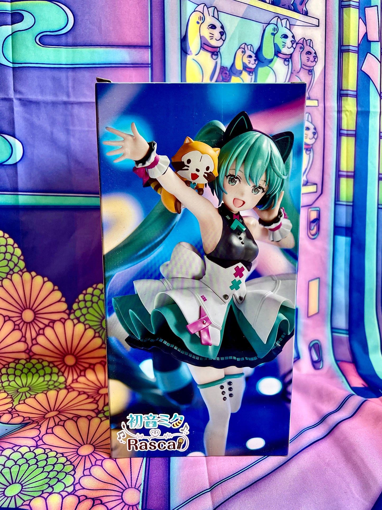 Figurine - Hatsune Miku - Rascal - Exceed Creative - Cyber Future ver - FuRyu - 17cm - Neuve
