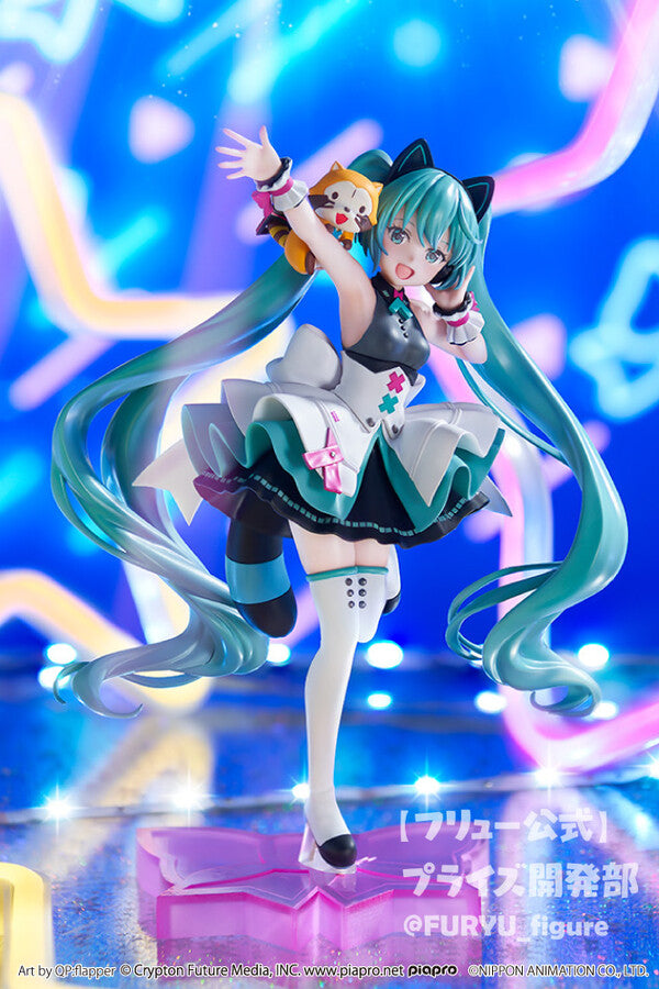 Figurine - Hatsune Miku - Rascal - Exceed Creative - Cyber Future ver - FuRyu - 17cm - Neuve