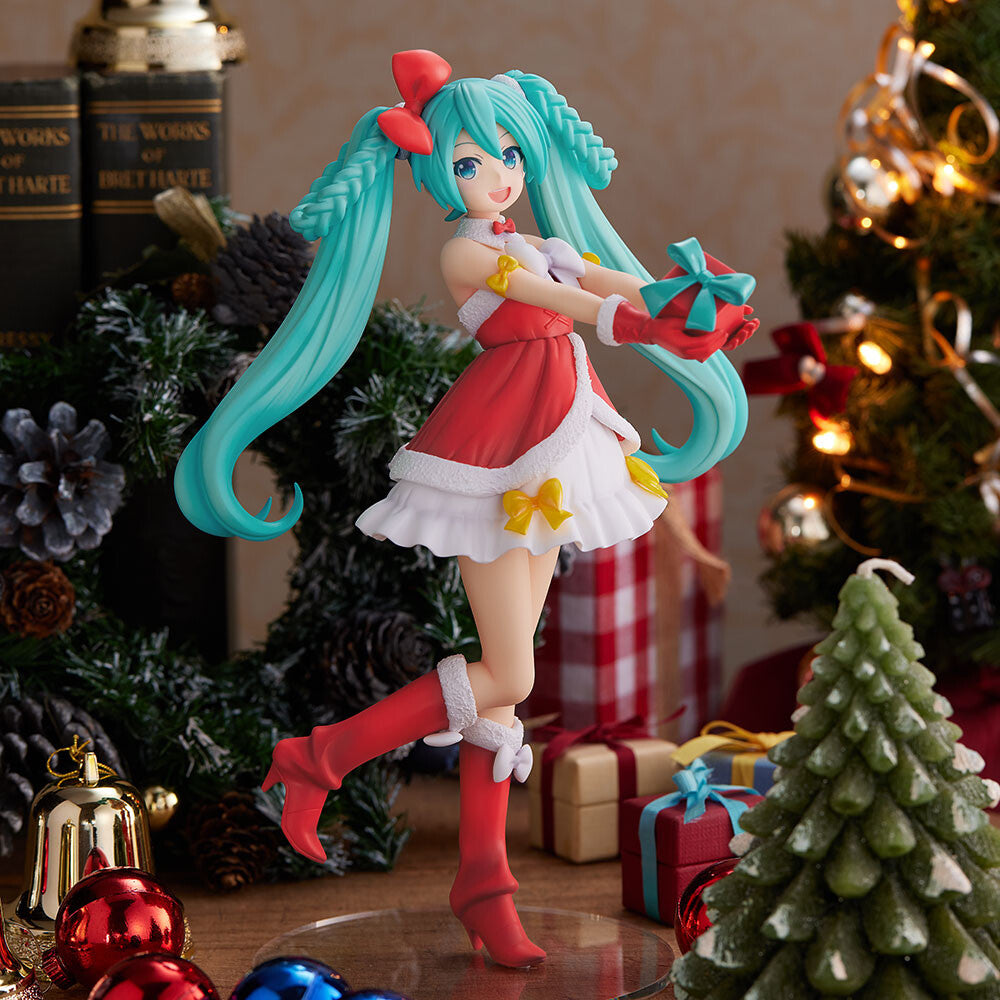 Hatsune Miku - SPM Figure - Christmas 2022 - SEGA - Neuve (boite légérement abimée)