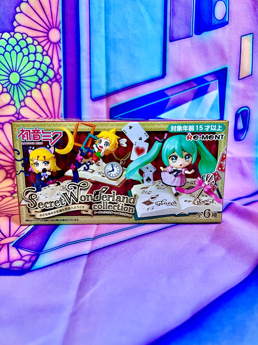 Hatsune Miku Series Secret Wonderland Collection - Re-Ment - Blind Box