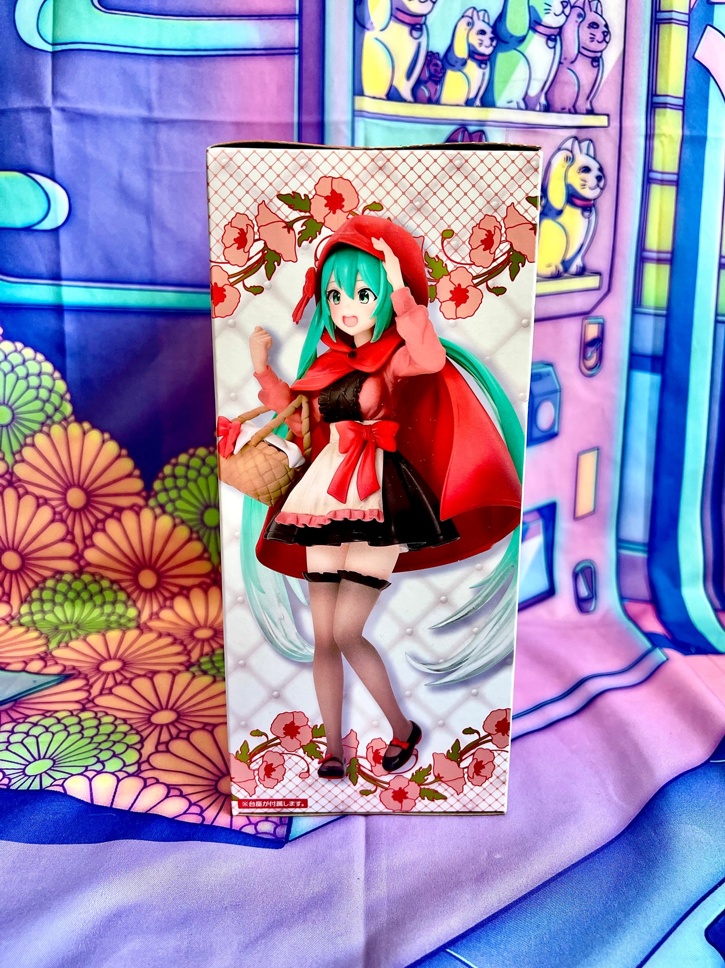 Figurine - Hatsune Miku - Wonderland Series - Red Riding Hood - Taito - 18cm - Neuve