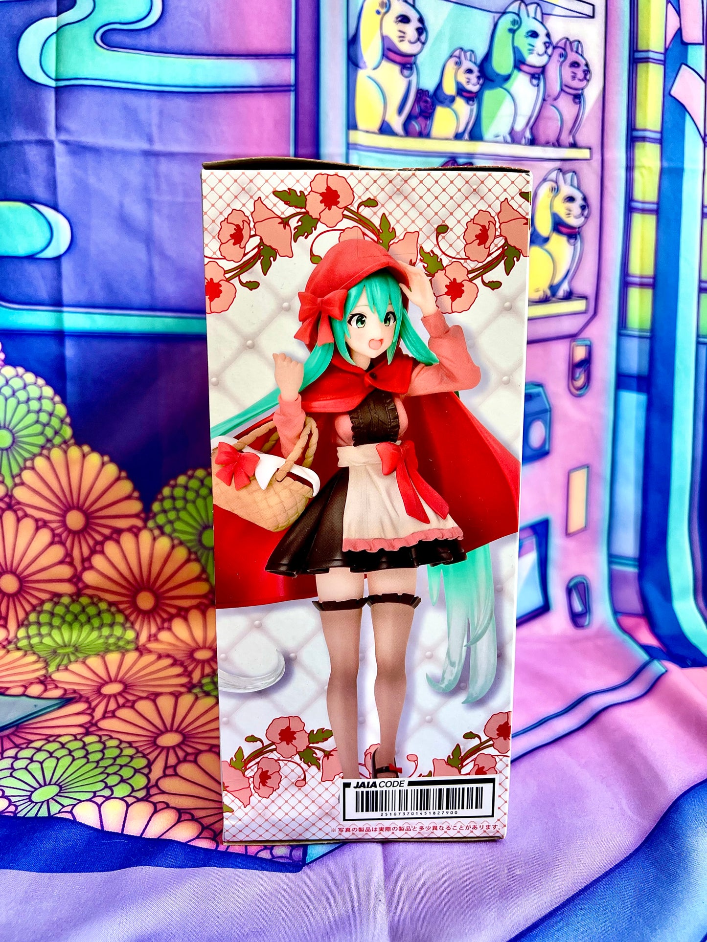 Figurine - Hatsune Miku - Wonderland Series - Red Riding Hood - Taito - 18cm - Neuve