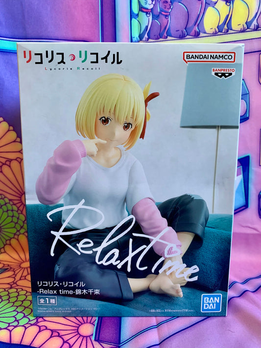 Lycoris Recoil - Nishikigi Chisato - Relax Time - Bandai Spirits - New