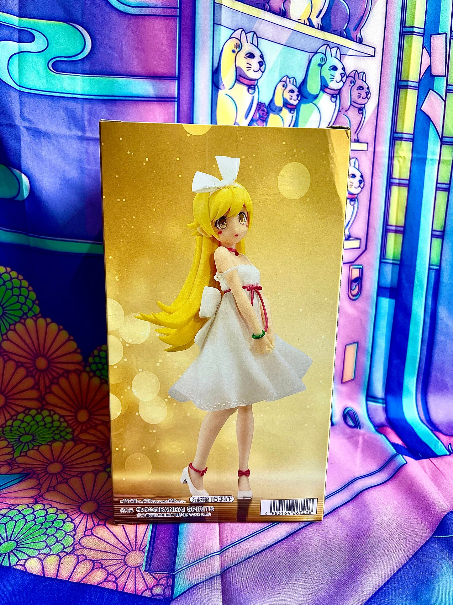 Figurine - Monogatari Series - Oshino Shinobu - Clear Material - Bandai - 20cm - Neuve